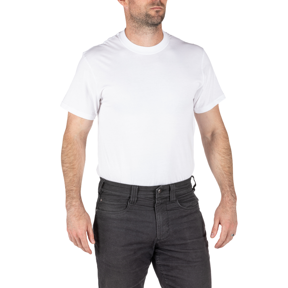 5.11 Tactical - Mens Utili-T Crew Tees (Pack of 3) | White