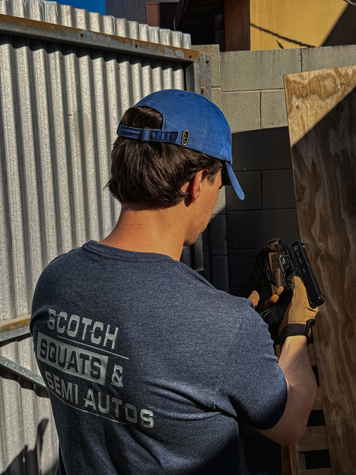 TacSource - Scotch, Squats & Semi-Autos Tee