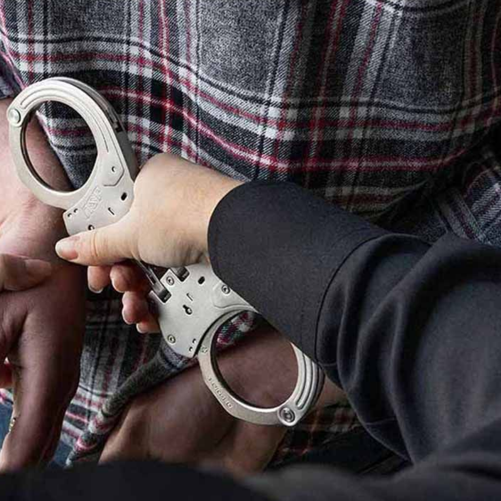 ASP - Sentry Hinge Handcuffs | Stainless Steel