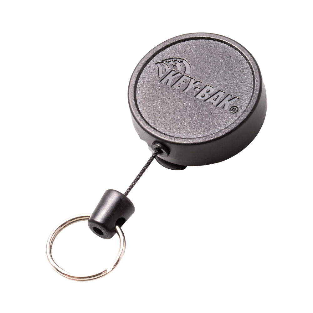 KEY-BAK - MID6 Heavy Duty Retractable Keychain | Belt Clip