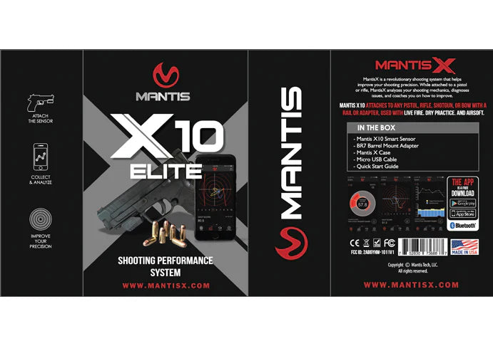 Mantis - X10 Elite Shooting Performance System