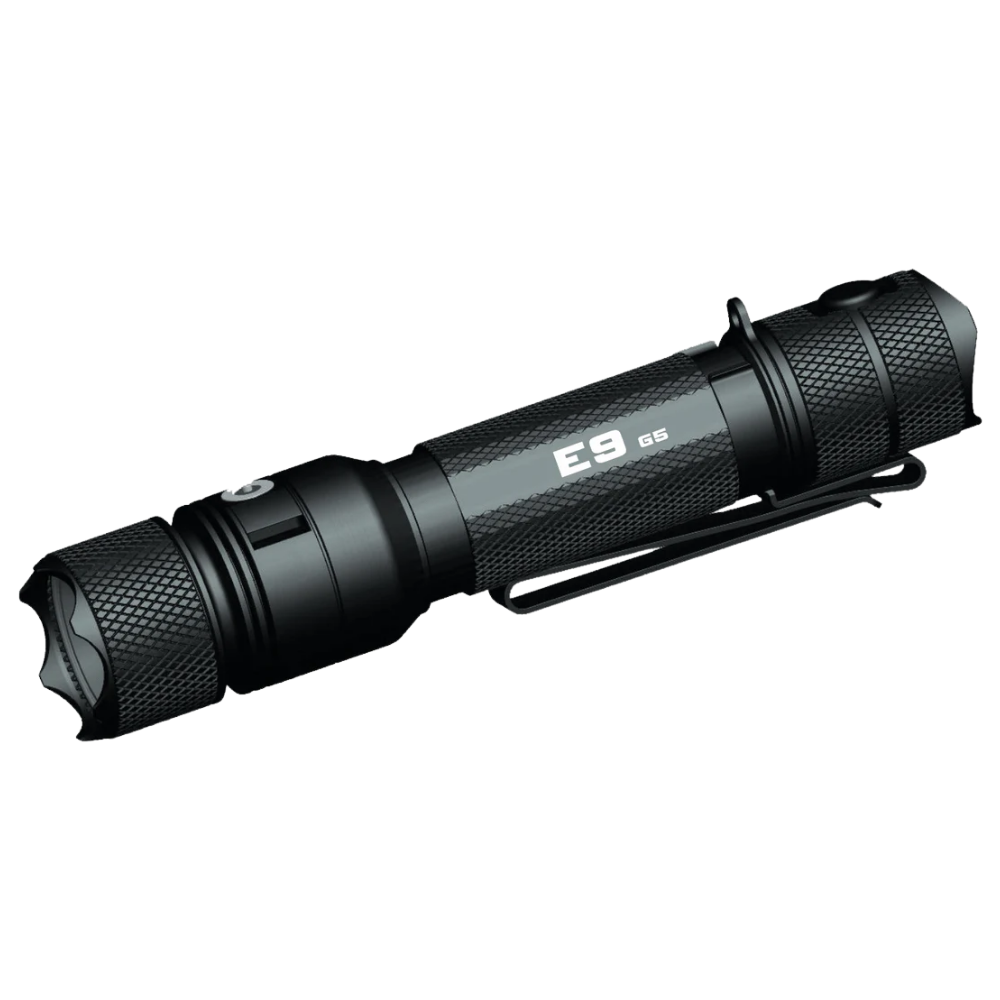Powertac - E9 GEN5 | 3,000 Lumen Tactical EDC Flashlight