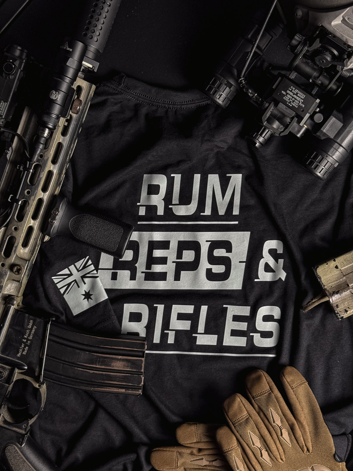 TacSource - Rum, Reps & Rifles Tee