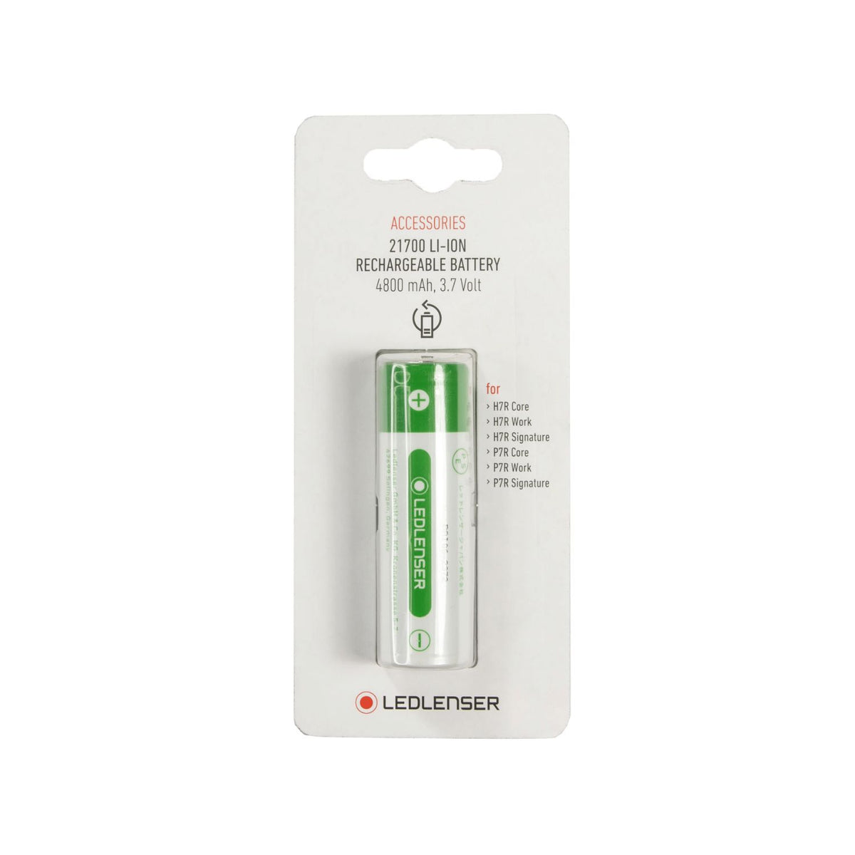 Ledlenser - Rechargeable 21700 Li-ion Battery