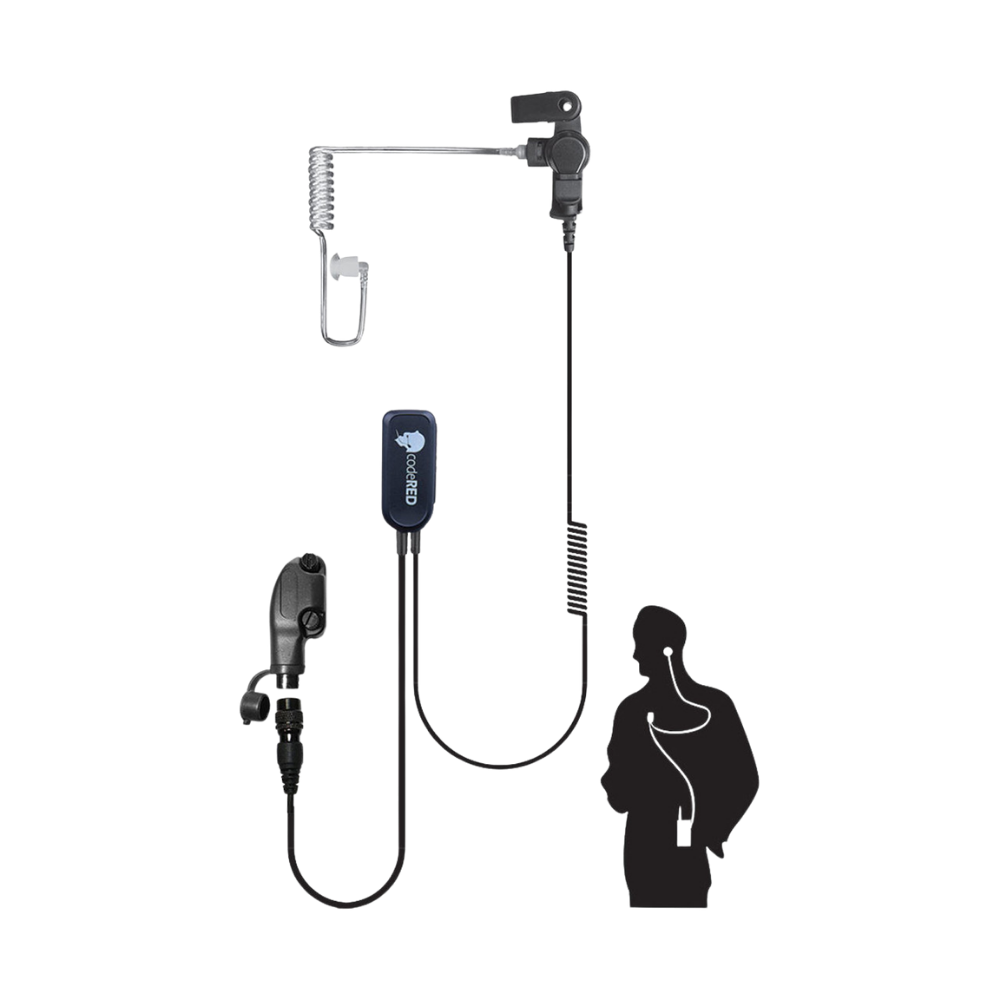 codeRED - Sherlock QD Lapel Microphone | M7 Connector