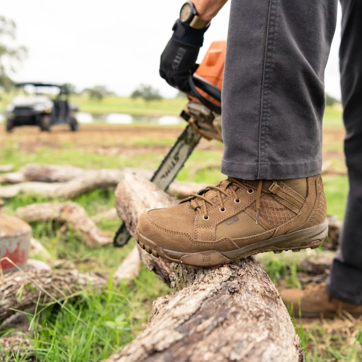 5.11 Tactical - A/T 6" Non-Zip Boot | Dark Coyote
