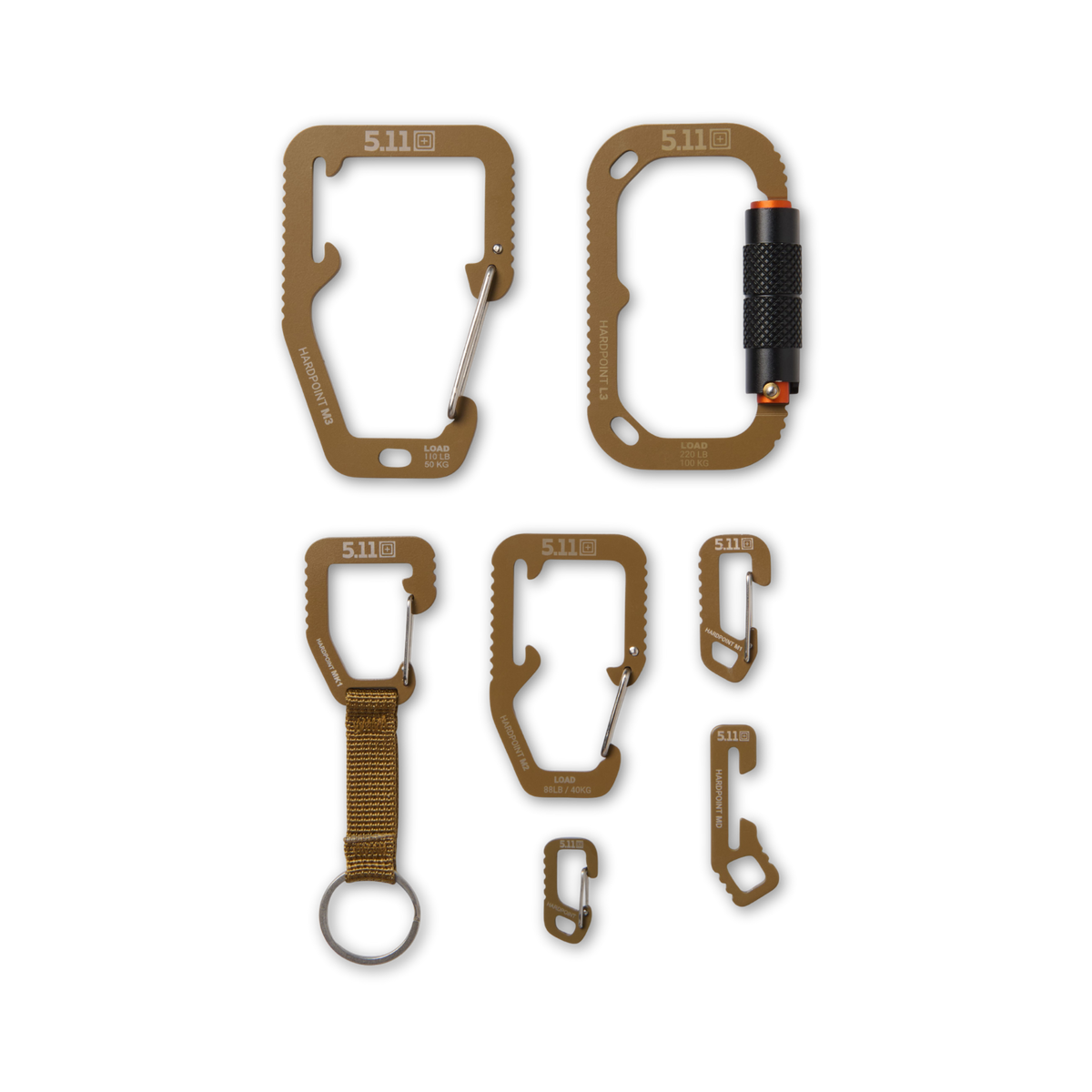5.11 Tactical - Hardpoint Carabiner Kit