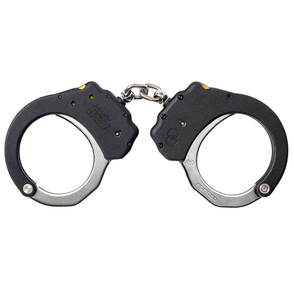 ASP - Tactical Ultra Plus Steel Bow Chained Handcuffs | Black