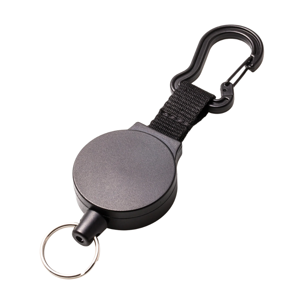 KEY-BAK - MID6 Heavy Duty Retractable Keychain | Carabiner