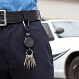 KEY-BAK - SECURIT Retractable Carabiner Key Holder
