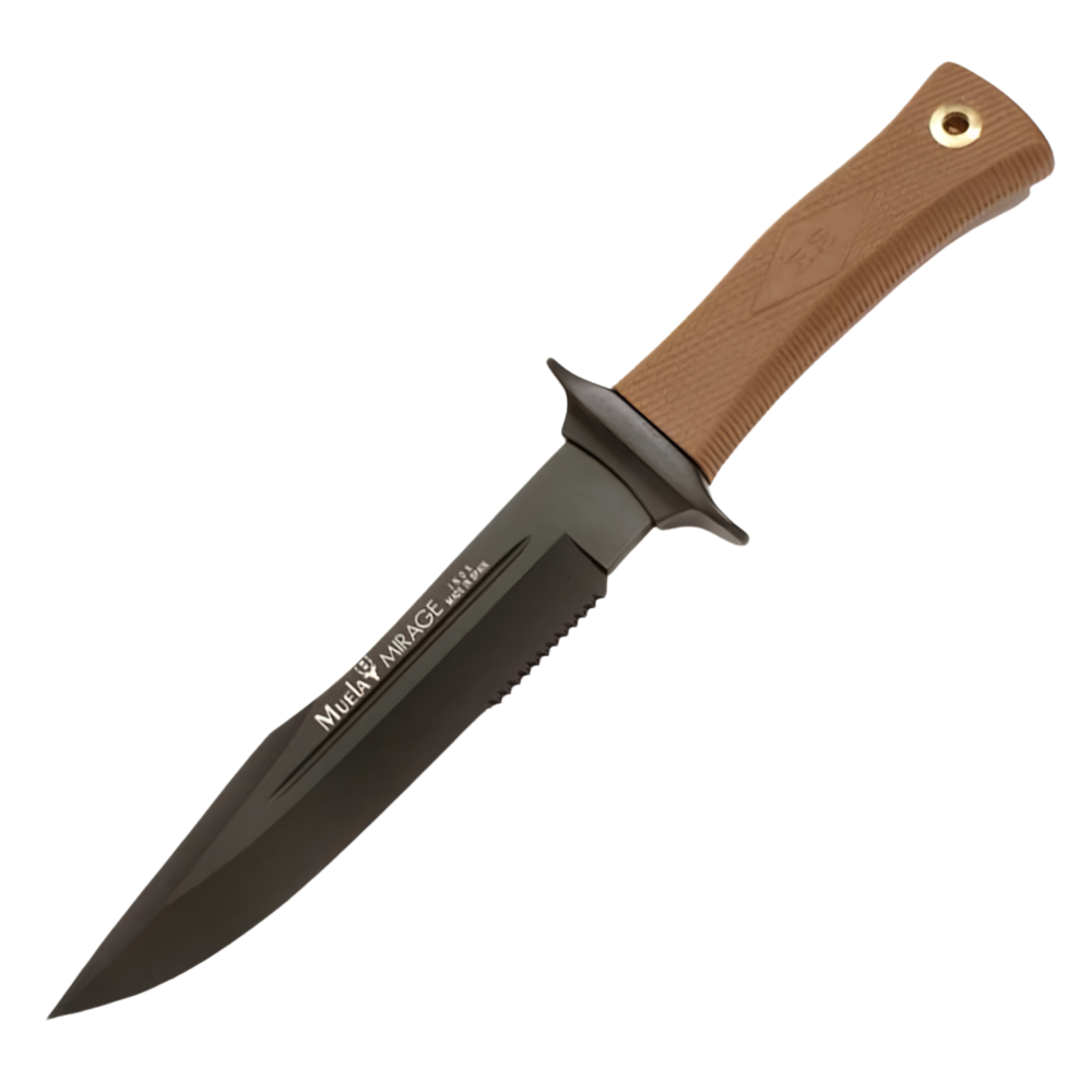 Muela - Mirage Knife | 18NM Fixed Blade w/ Desert Sheath