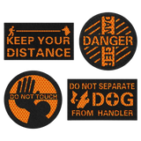 ONETIGRIS - Hi-Vis Dog Patch Set