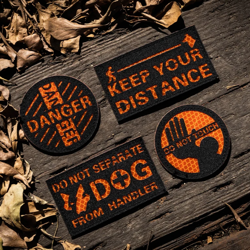ONETIGRIS - Hi-Vis Dog Patch Set