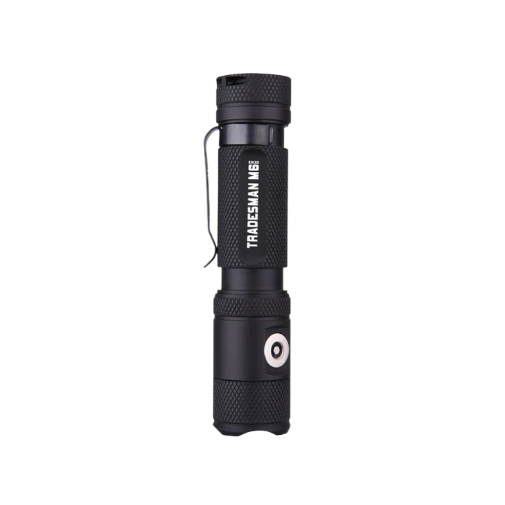PowerTac - Tradesman M6-GEN3 | 2030 Lumen Magnetic Tail Cap EDC Light