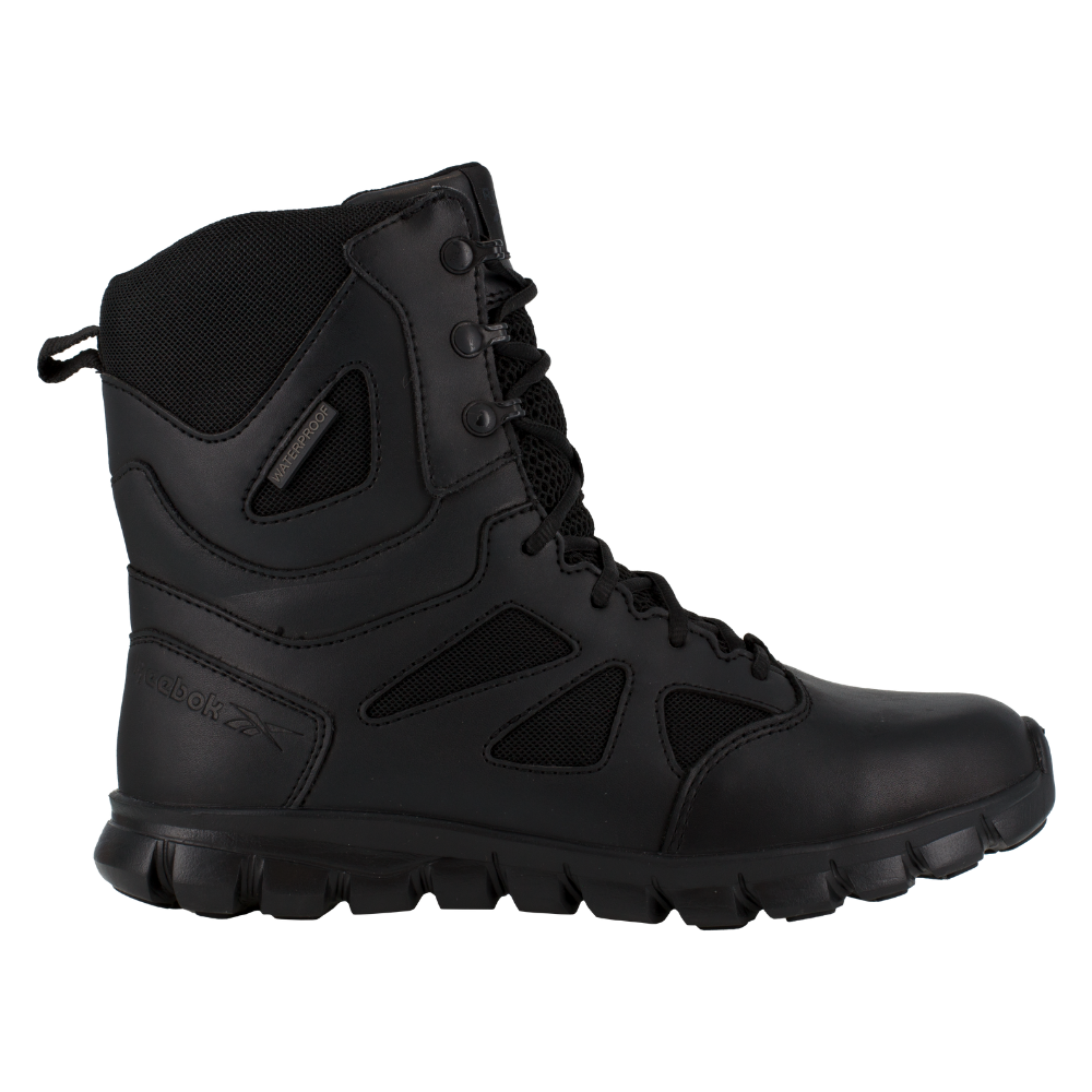 Reebok - Sublite Cushion Men's | 8" Tactical Waterproof Boot with Side Zipper