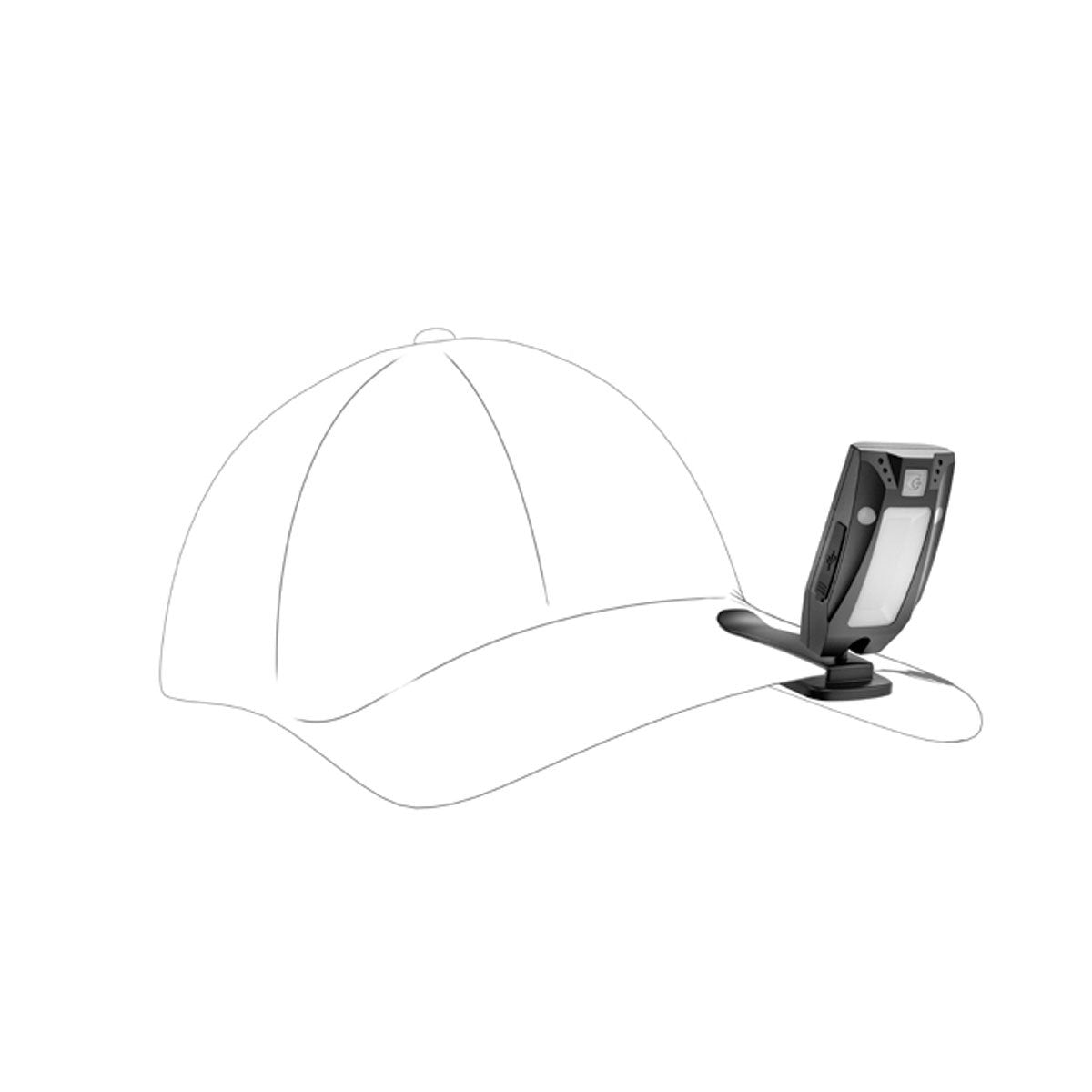 Solidline - SC4R 200 Lumens Clip Light by Ledlenser