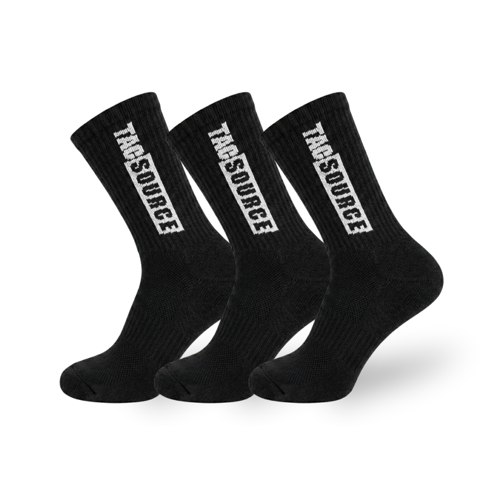 TacSource - Crew Performance Sock | 3 Pack
