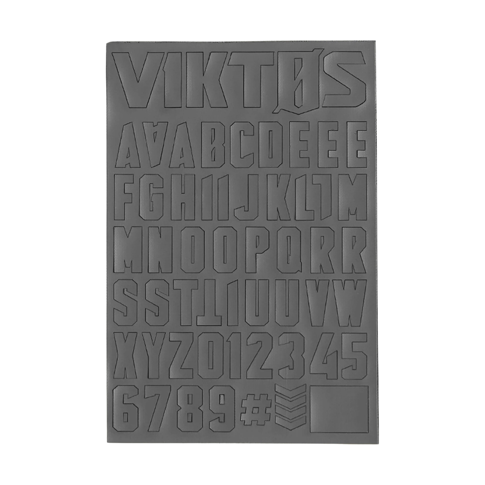 VIKTOS - Moralphabet OSFA Hook and Loop Letters