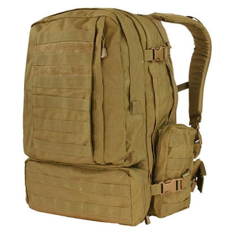 Condor 3-Day Assault Pack-Backpacks-Condor Outdoor-Coyote Brown-TacSource