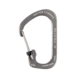Nite Ize - SlideLock Carabiner #2 | Stainless Steel