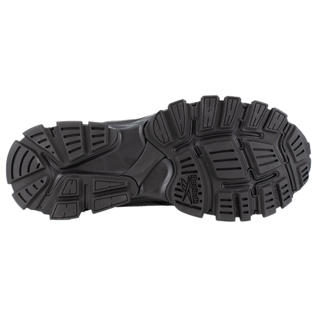Reebok Hyperium Tactical men's 6-inch trail running tactical boot, view of the outsole tread from below