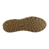 Reebok Trailgrip Tactical 6 side zip composite toe boot in coyote, view of the outsole tread from below